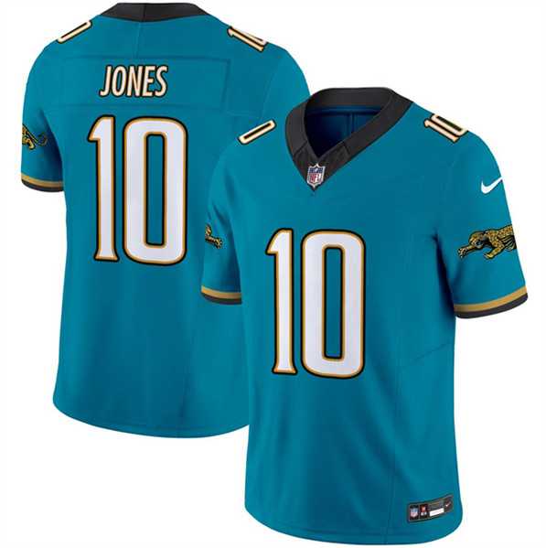 Men & Women & Youth Jacksonville Jaguars #10 Mac Jones Teal 2024 F.U.S.E. Prowler Throwback Vapor Limited Football Stitched Jersey->chicago bears->NFL Jersey
